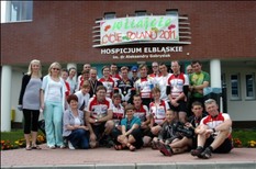 cycle poland at Elblag hospice